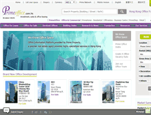 Tablet Screenshot of primeoffice.com.hk